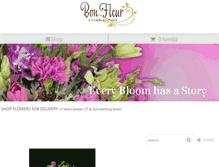 Tablet Screenshot of bonfleur.net